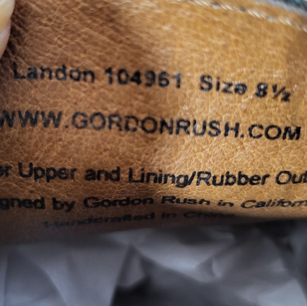 Gordon Rush Landon Leather Dress Shoes - Picture 2 of 9